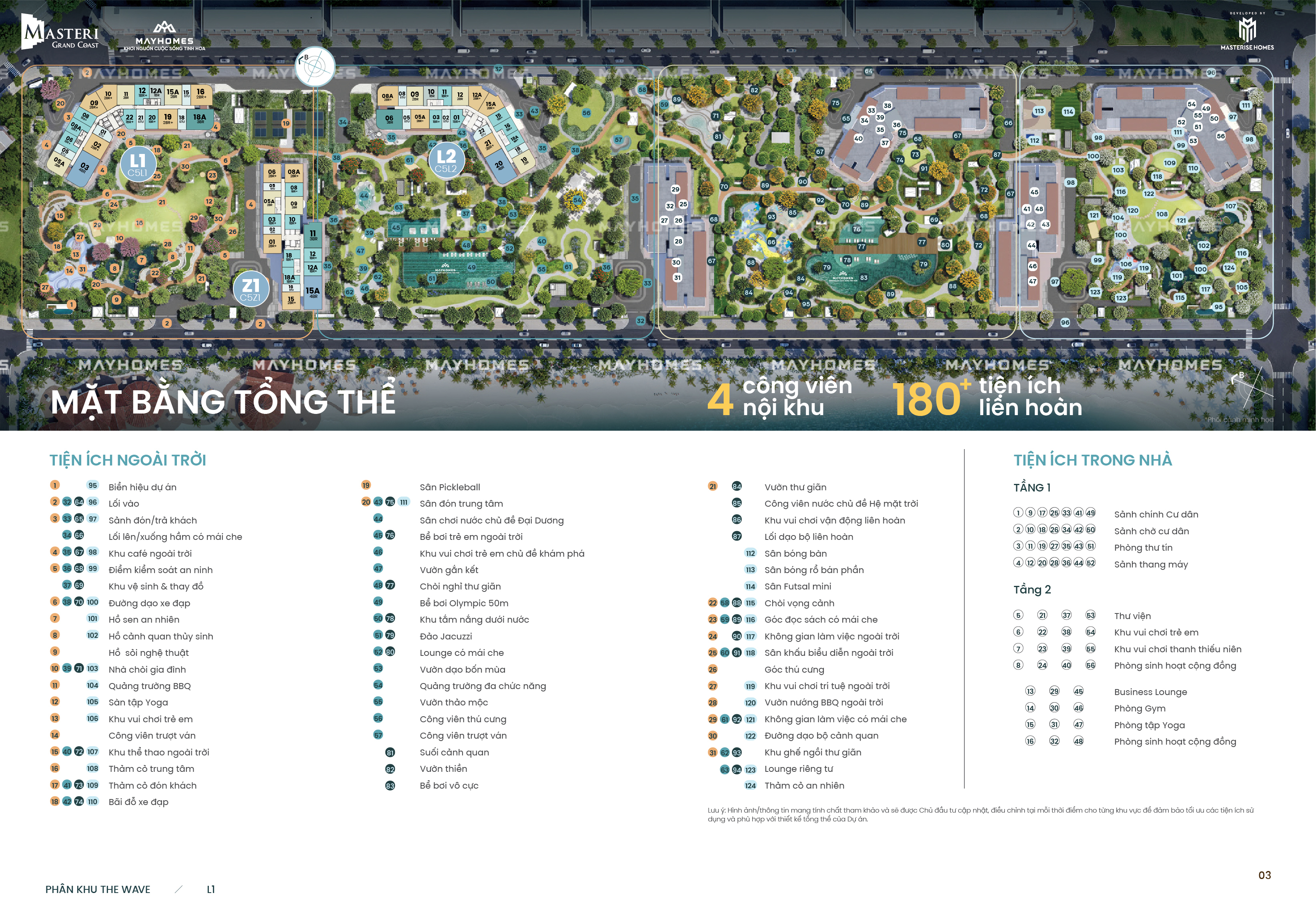 Mặt Bằng Tổng Thể Masteri Grand Coast
